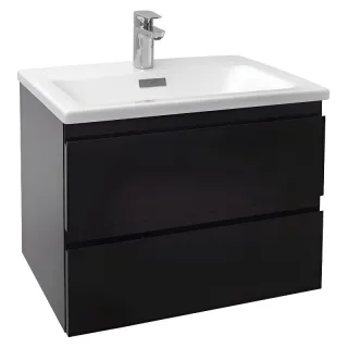 Тумба под раковину Jacob Delafon Madeleine EB2052-J53 60 см чёрный матовый